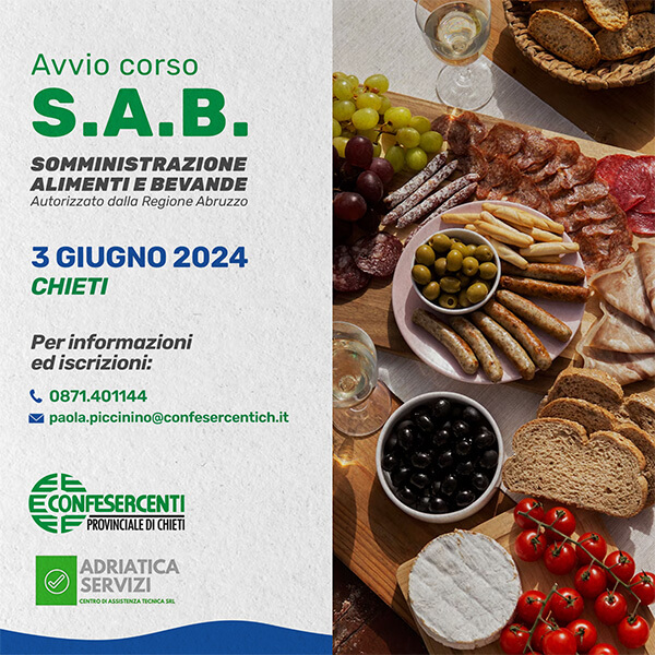 Avvio corso SAB – 3 Giugno 2024 – Chieti