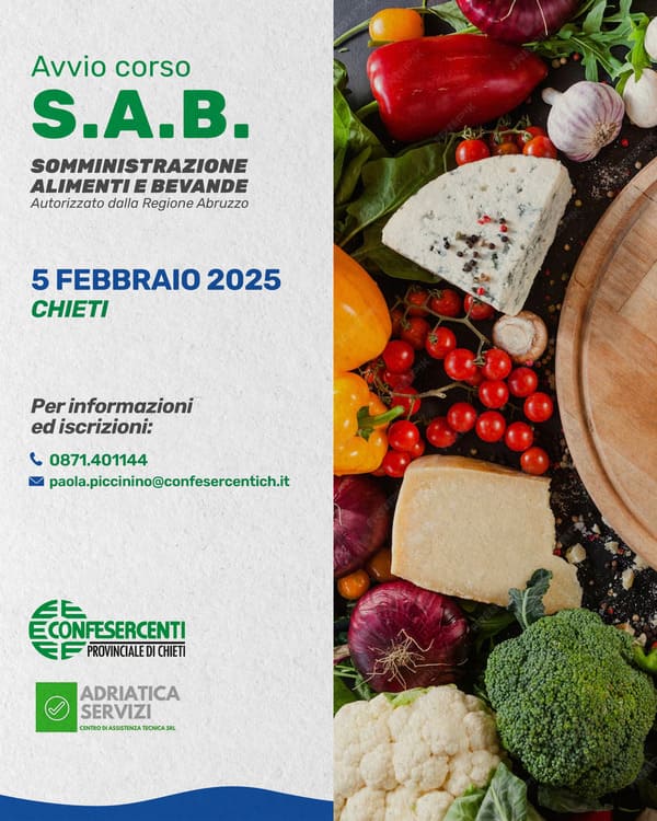 Corso Sab 5 Febbraio 2025 Chieti