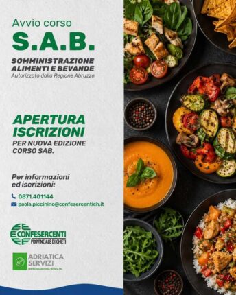 Avvio Corso S.A.B. – Settembre 2026 – Chieti