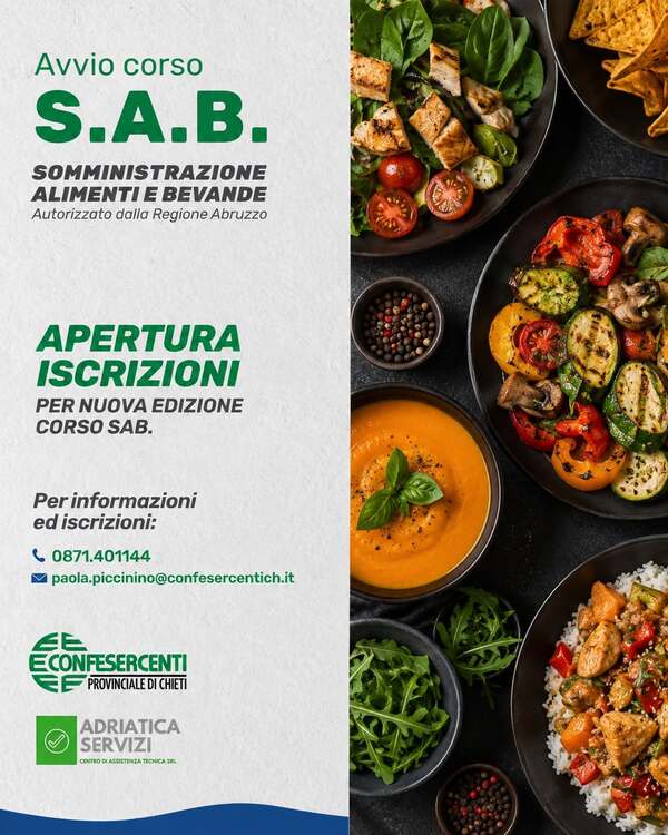 Corso Sab Settembre 2026 Chieti Corso Sab Settembre 2026 Chieti